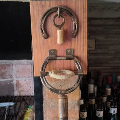 🔥Last Day 50% OFF - 🍷Wall Mounted Horseshoe Bottle Opener