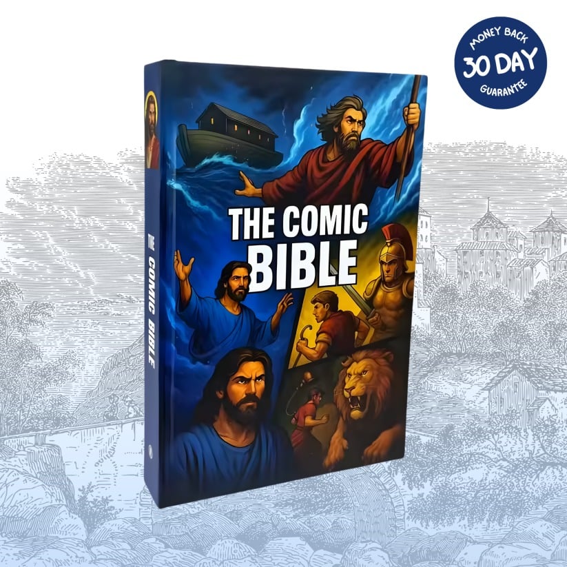 🔥Limited Sale 49% OFF!! - ✝️The Comic Bible: Where Scripture Comes Alive in Bold, Dynamic Art