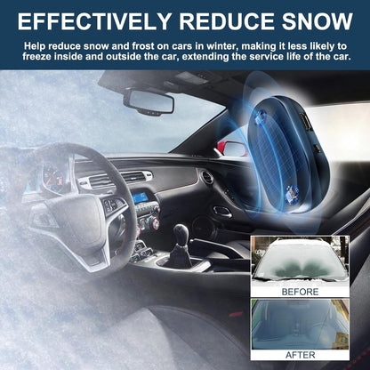 🏆10K+ SOLD LAST WEEK! - ❄️2025 Newest Electromagnetic Snow and Ice Prevention Device (Solar Powered)