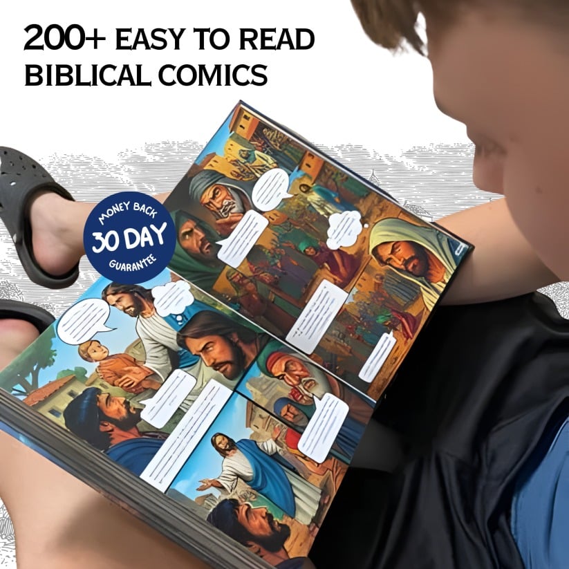 🔥Limited Sale 49% OFF!! - ✝️The Comic Bible: Where Scripture Comes Alive in Bold, Dynamic Art