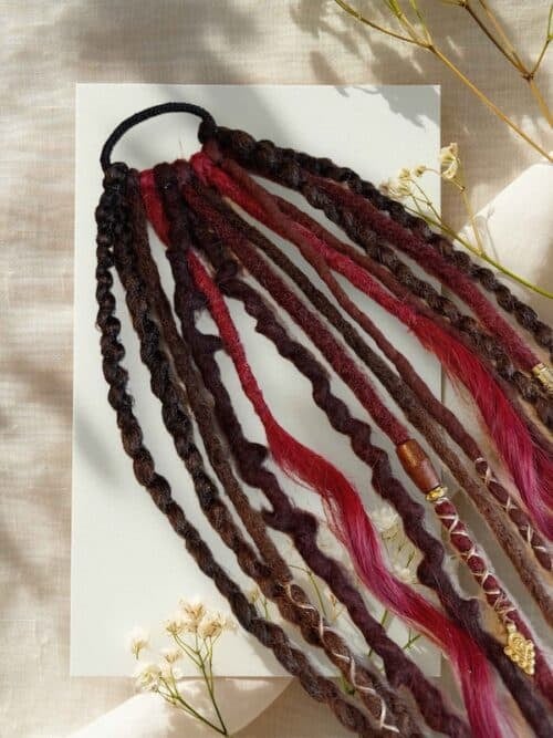 🔥Last Day 49% OFF - 👩🏼‍🦱Elastic Dread Ponytail Salty Soul